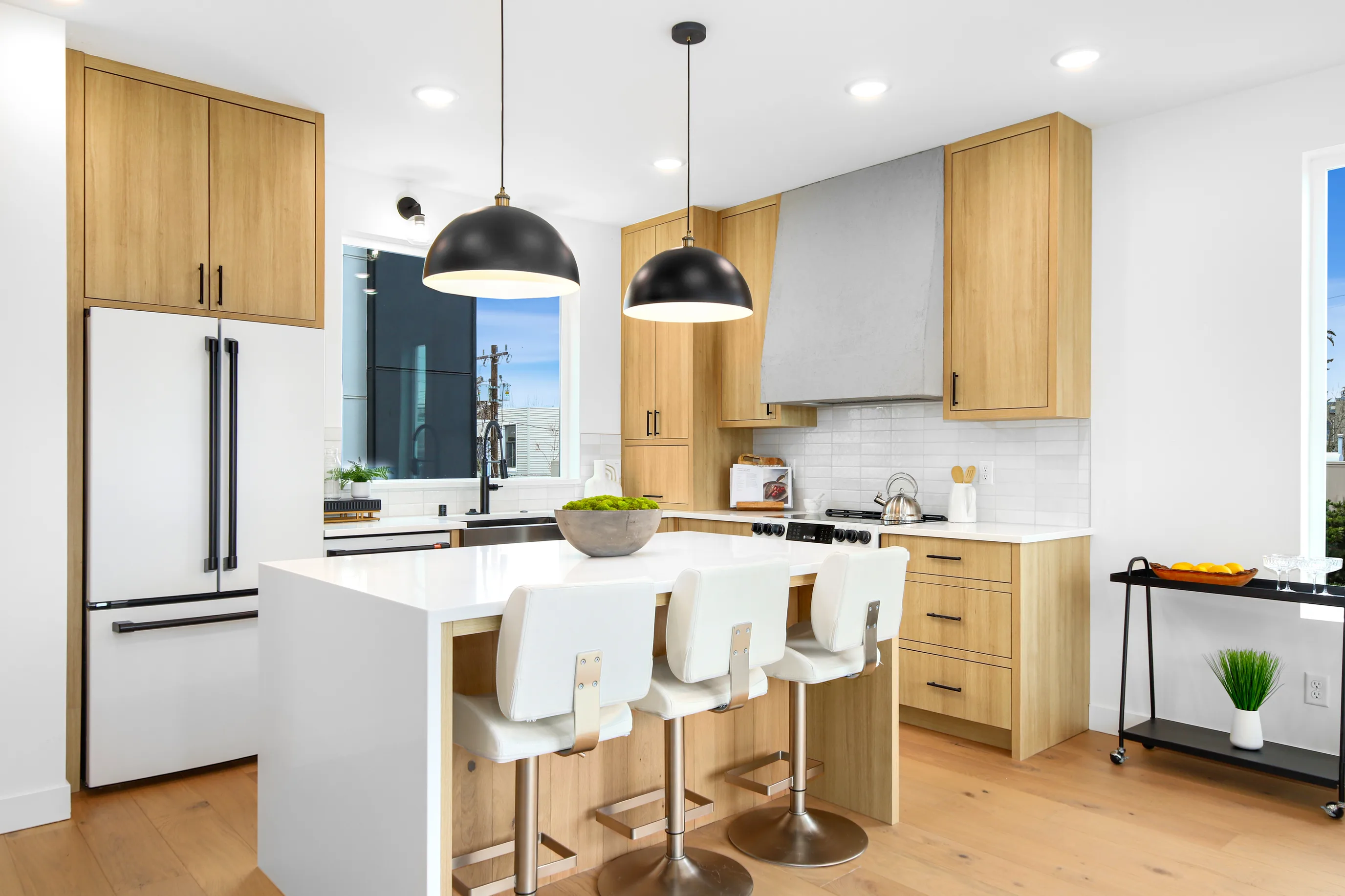 Light-Filled Open Kitchen — Interior in Seattle
